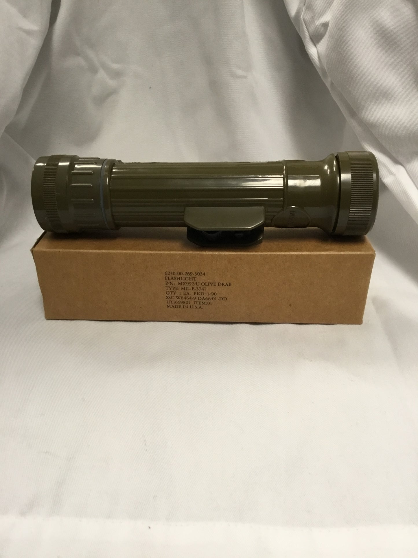 New Military Flashlight , made by Fulton  USA