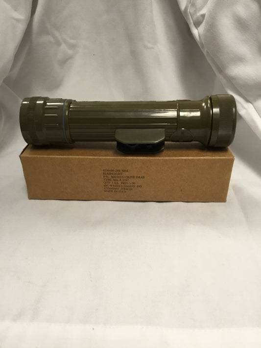 New Military Flashlight , made by Fulton  USA