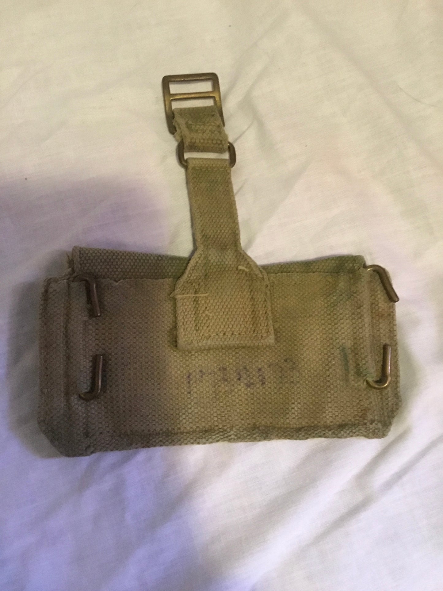 WW11 British Double Ammo pouch Dated 1940