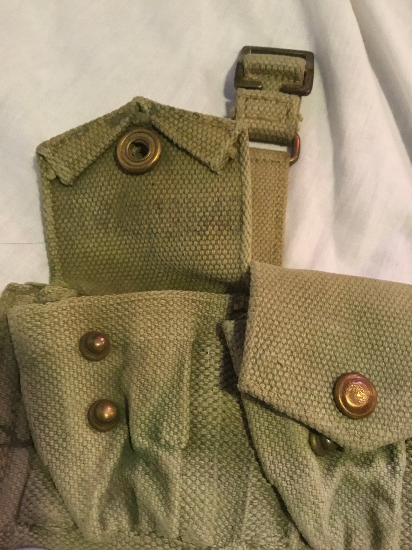 WW11 British Double Ammo pouch Dated 1940