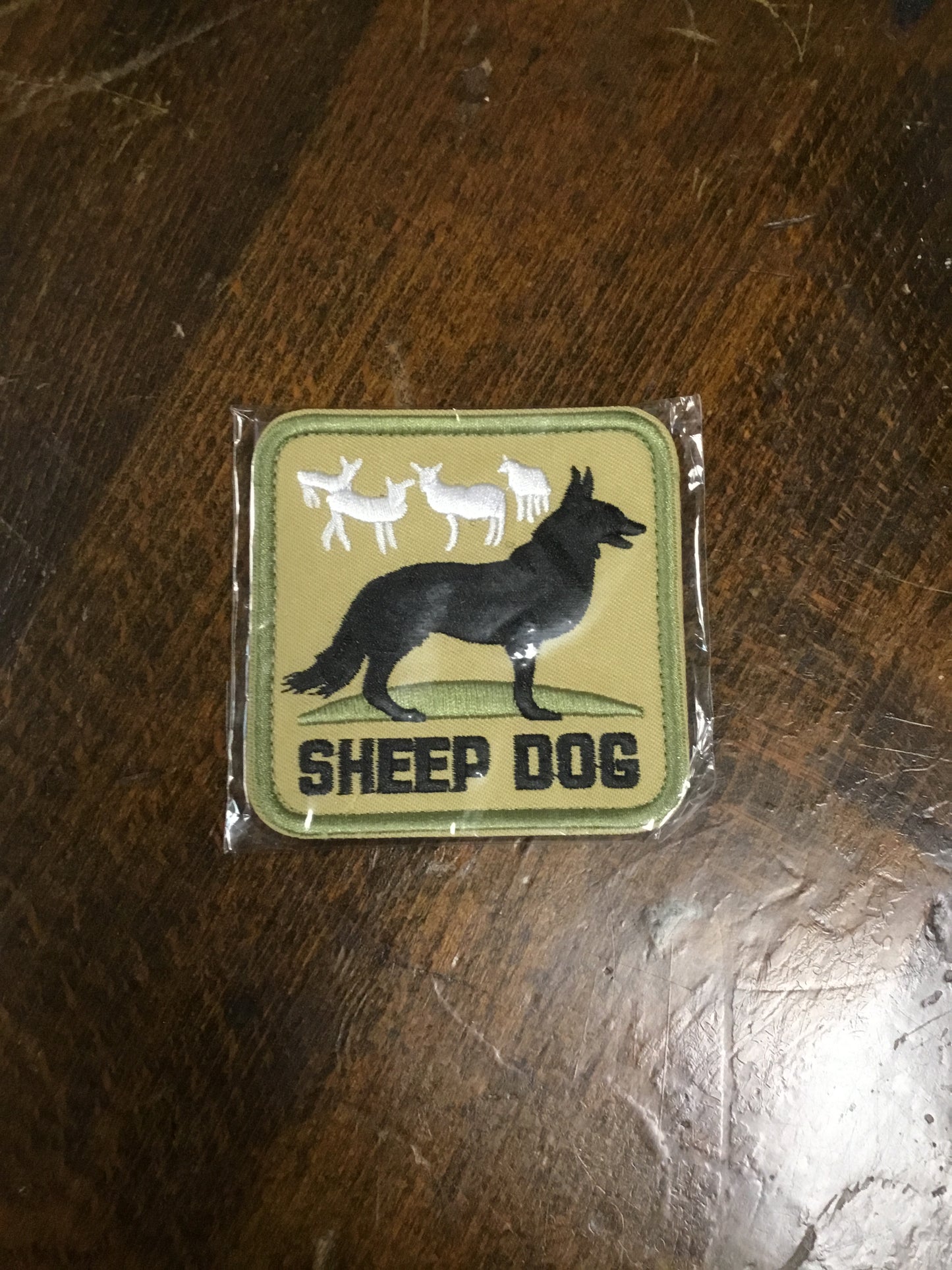 Sheep Dog Velcro patch