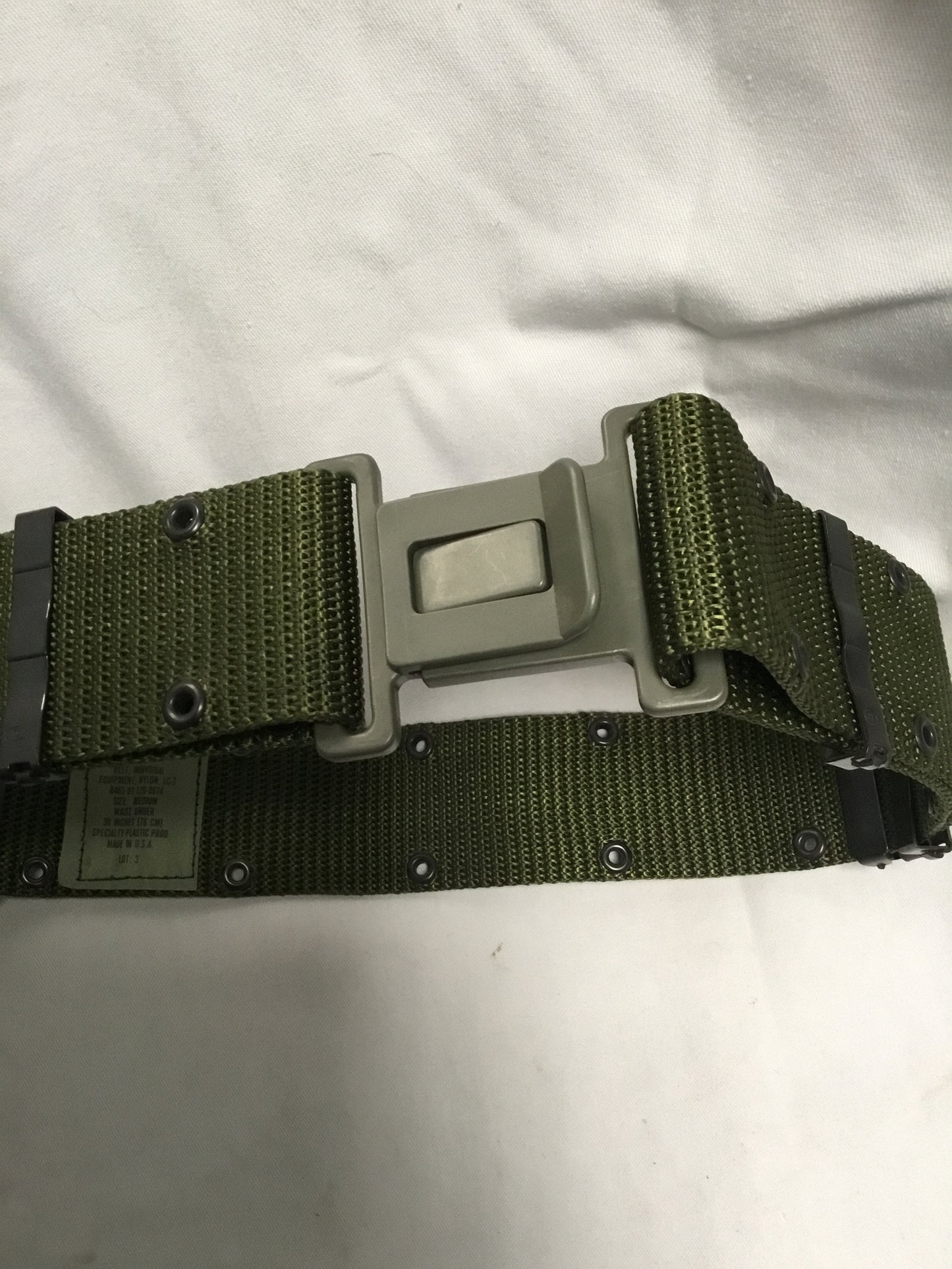 U.S. military Web Belt size medium, Heavy duty