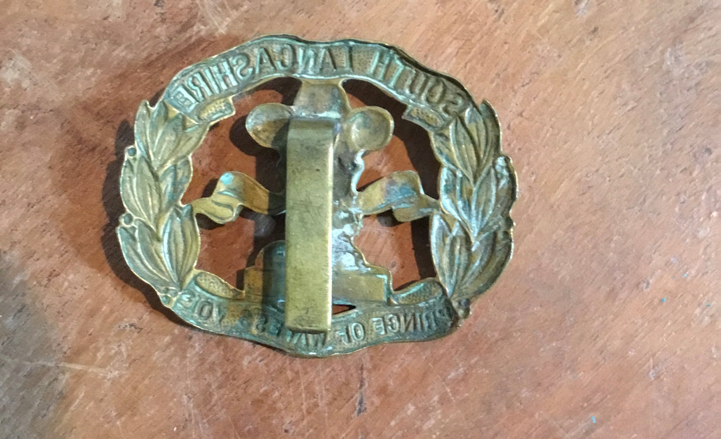 South Lincolnshire Prince of Wales volunteers hat badge