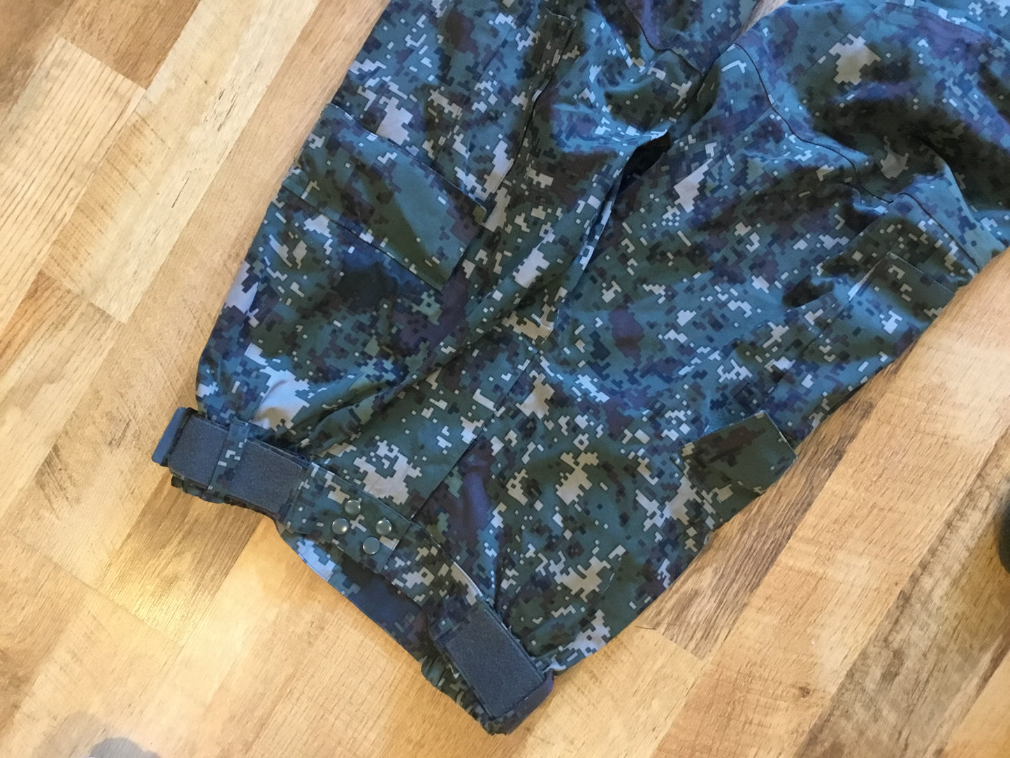 Military Digital Camouflage Rain Pants