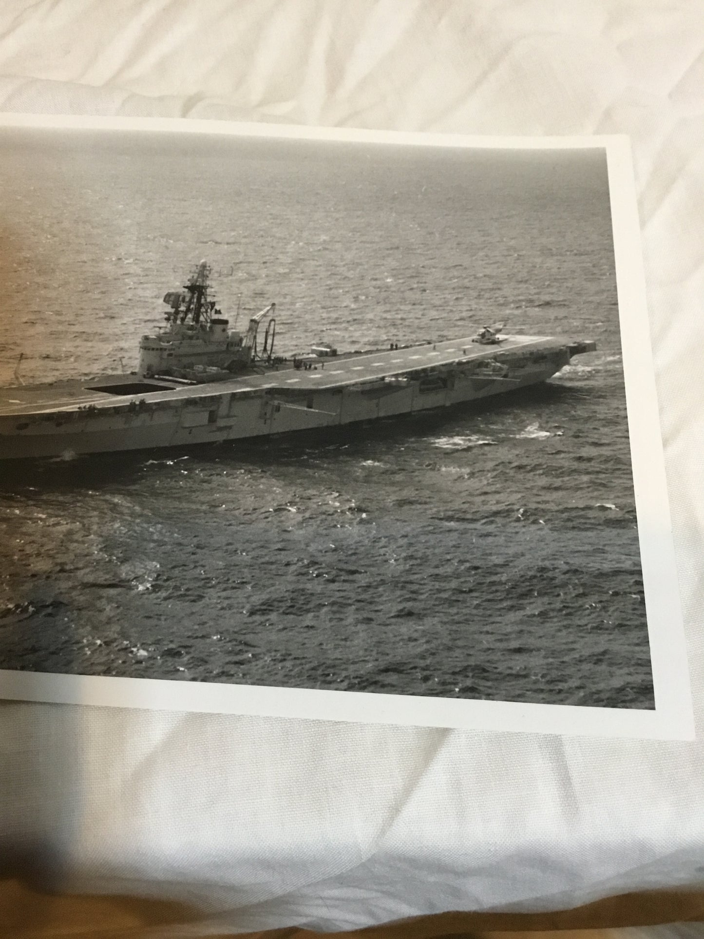 Military photo HMCS Bonaventure aircraft carrier