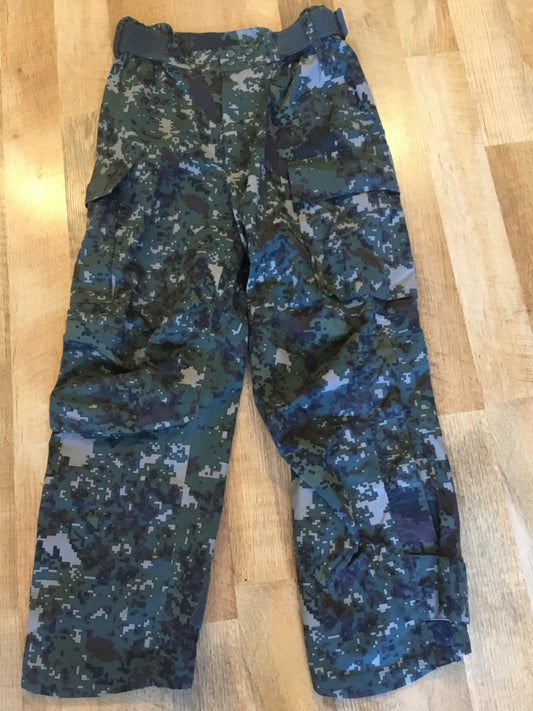 Military Digital Camouflage Rain Pants