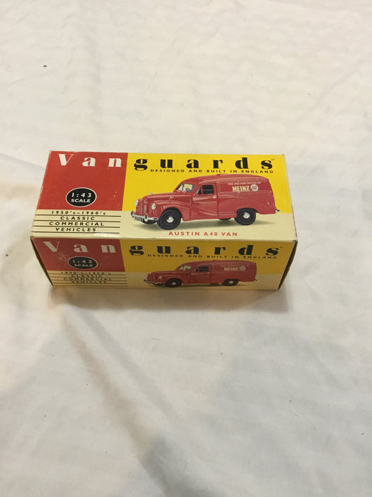 Vanguards Austin A40 Van , 1:43 Scale. Heinz