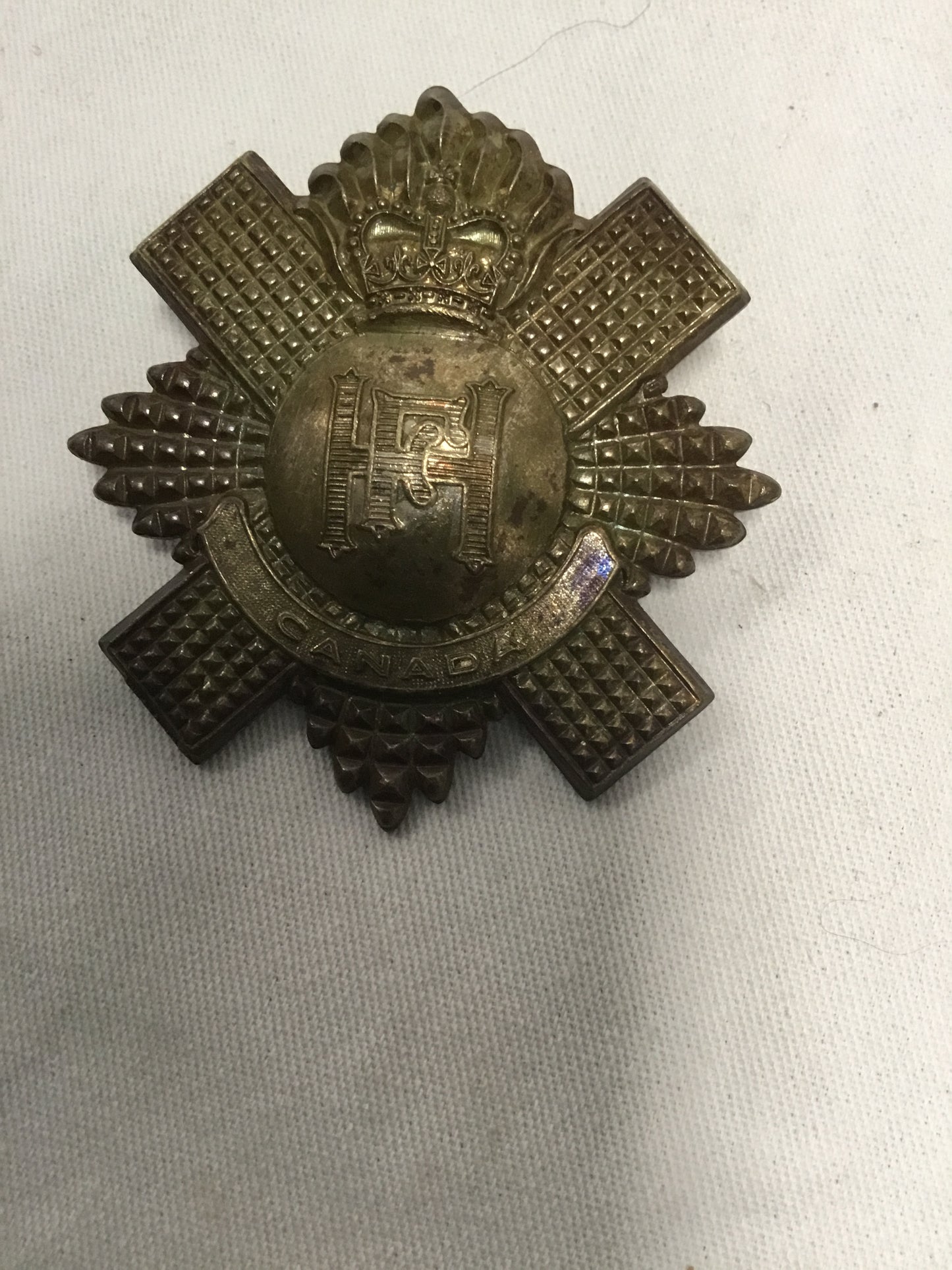 Canadian highland Fusiliers Hat Badge