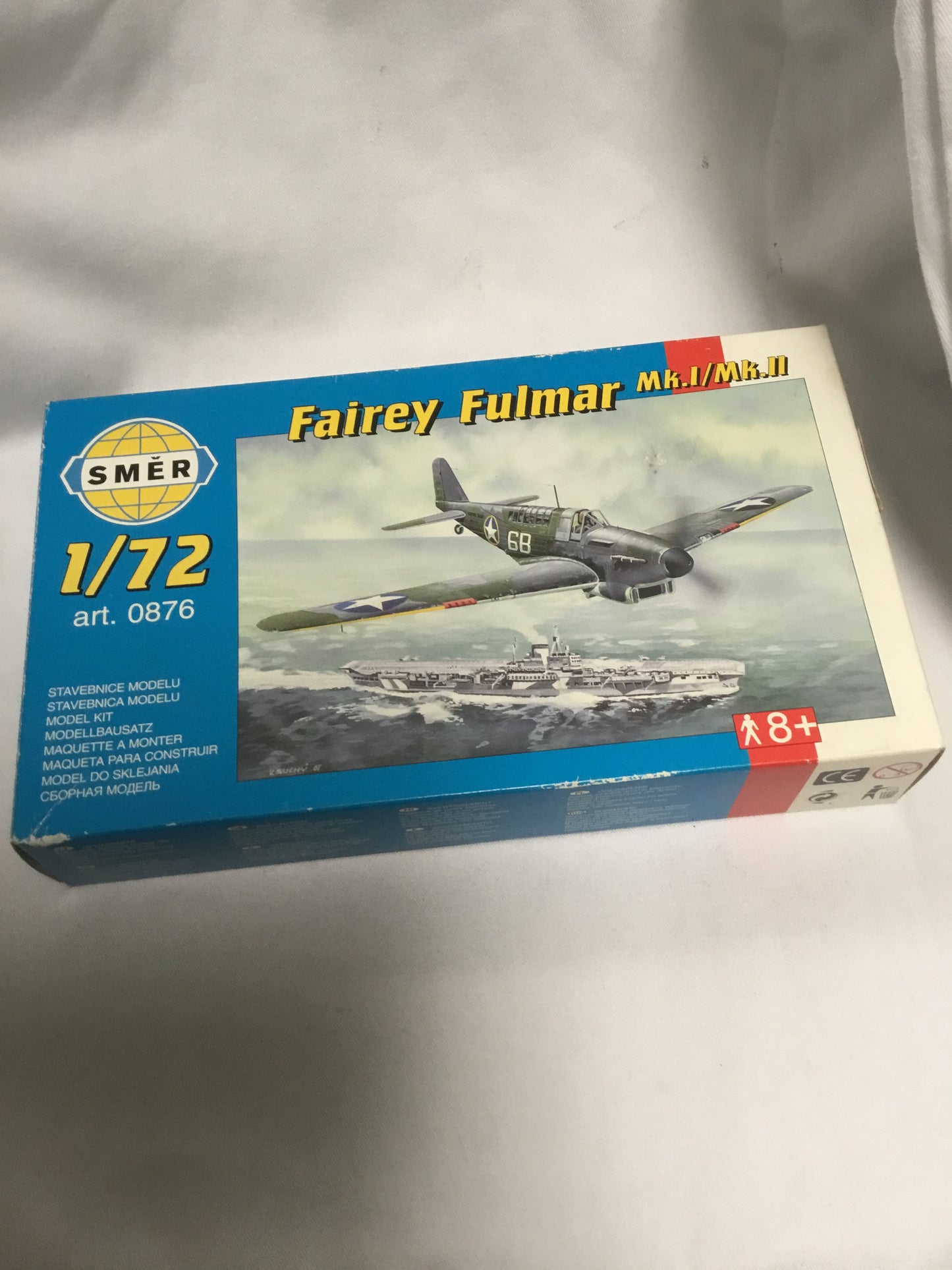 Fairey Fulmar MK.1 MK.11 1/72. Scale model