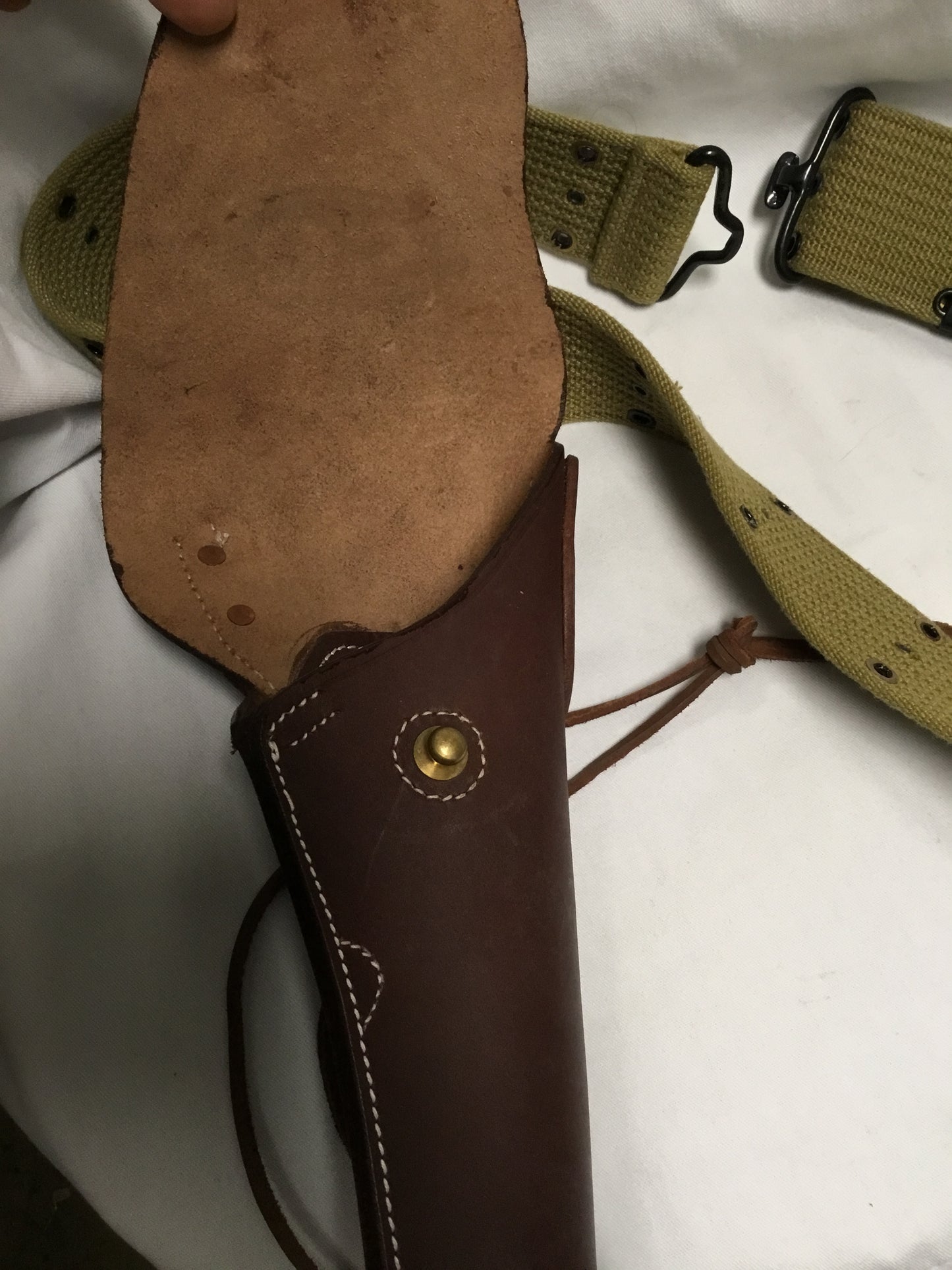 Reproduction 1911 45 Holster and Belt