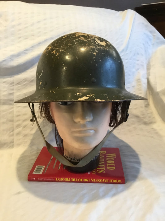 World War Two US CONSTRUCTION  / Civil Defence Helmet