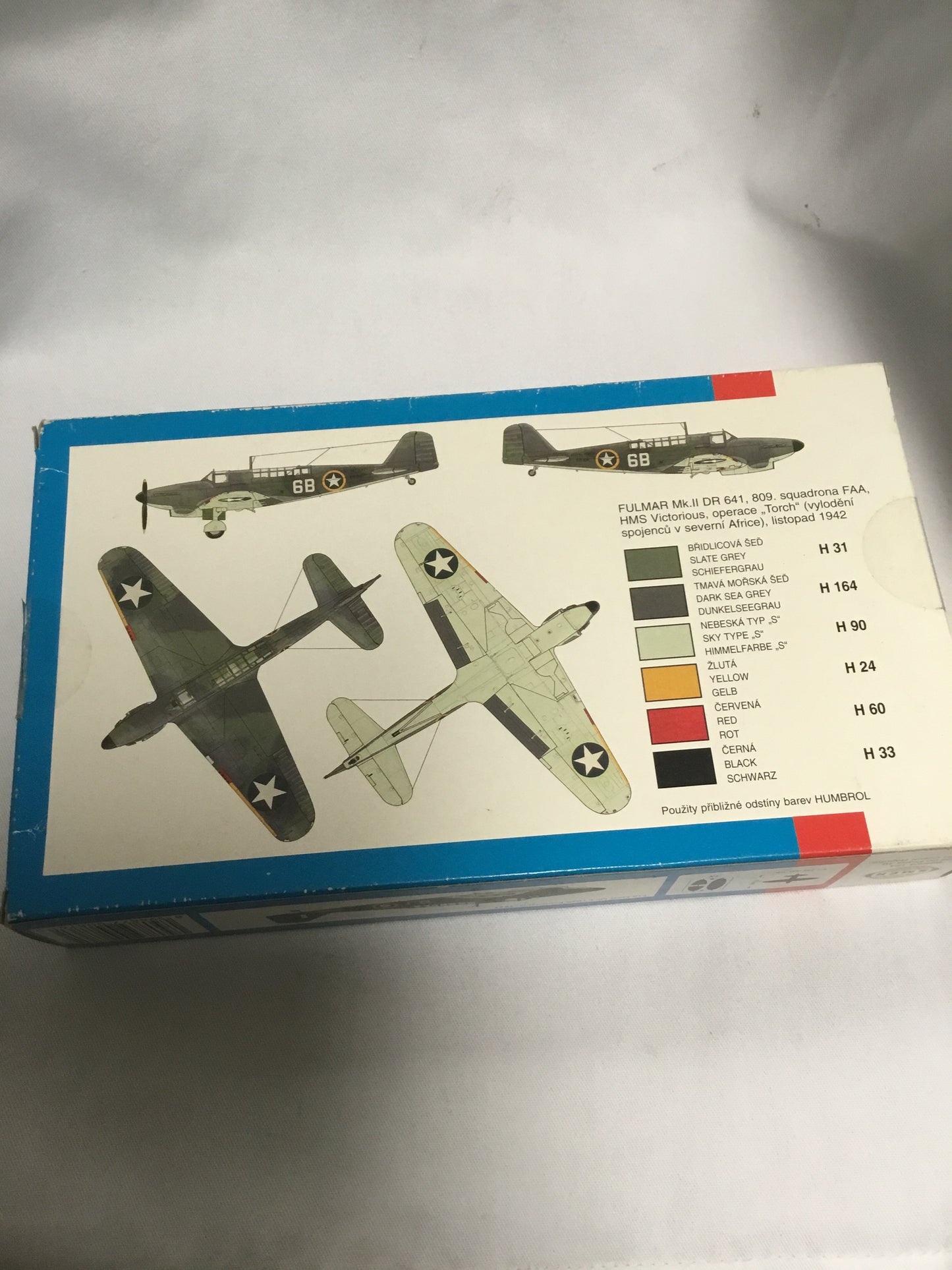 Fairey Fulmar MK.1 MK.11 1/72. Scale model