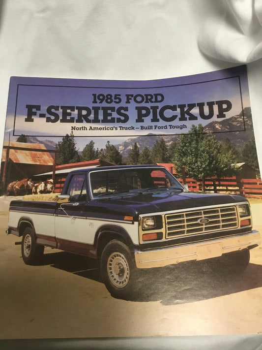 1985 Ford F-Series Pickup Sale Brochure