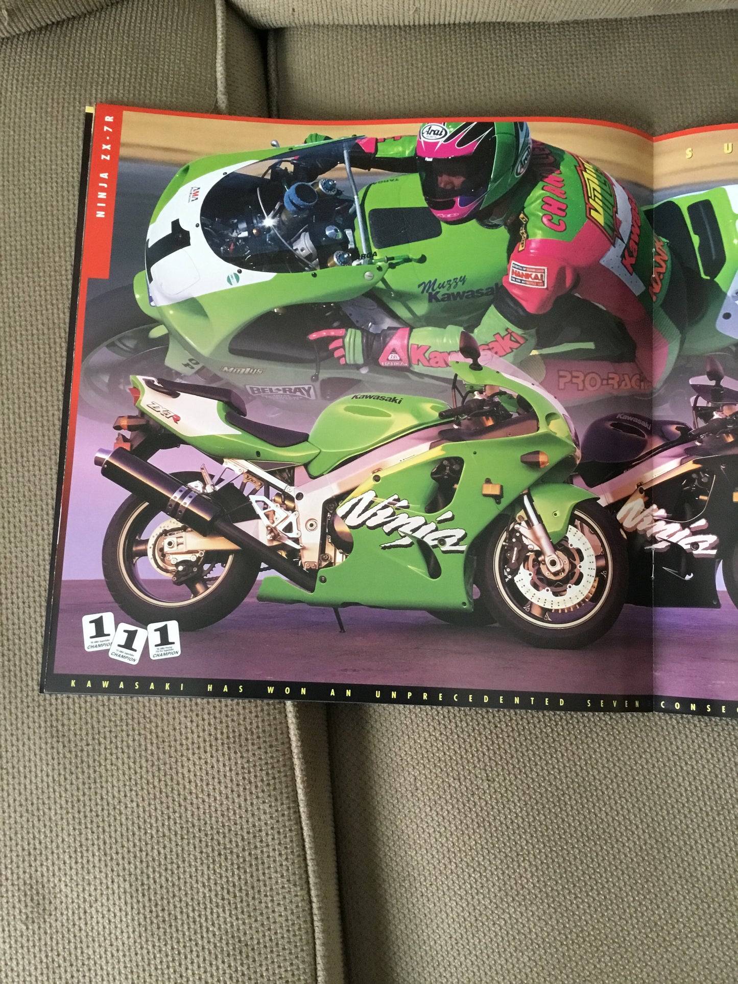 1998 Kawasaki Ninja Brochure