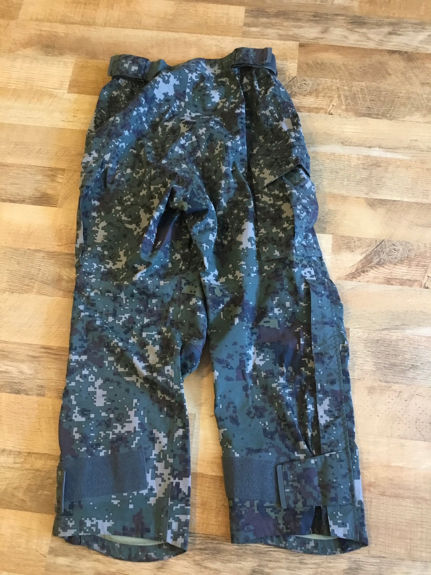 Military Digital Camouflage Rain Pants