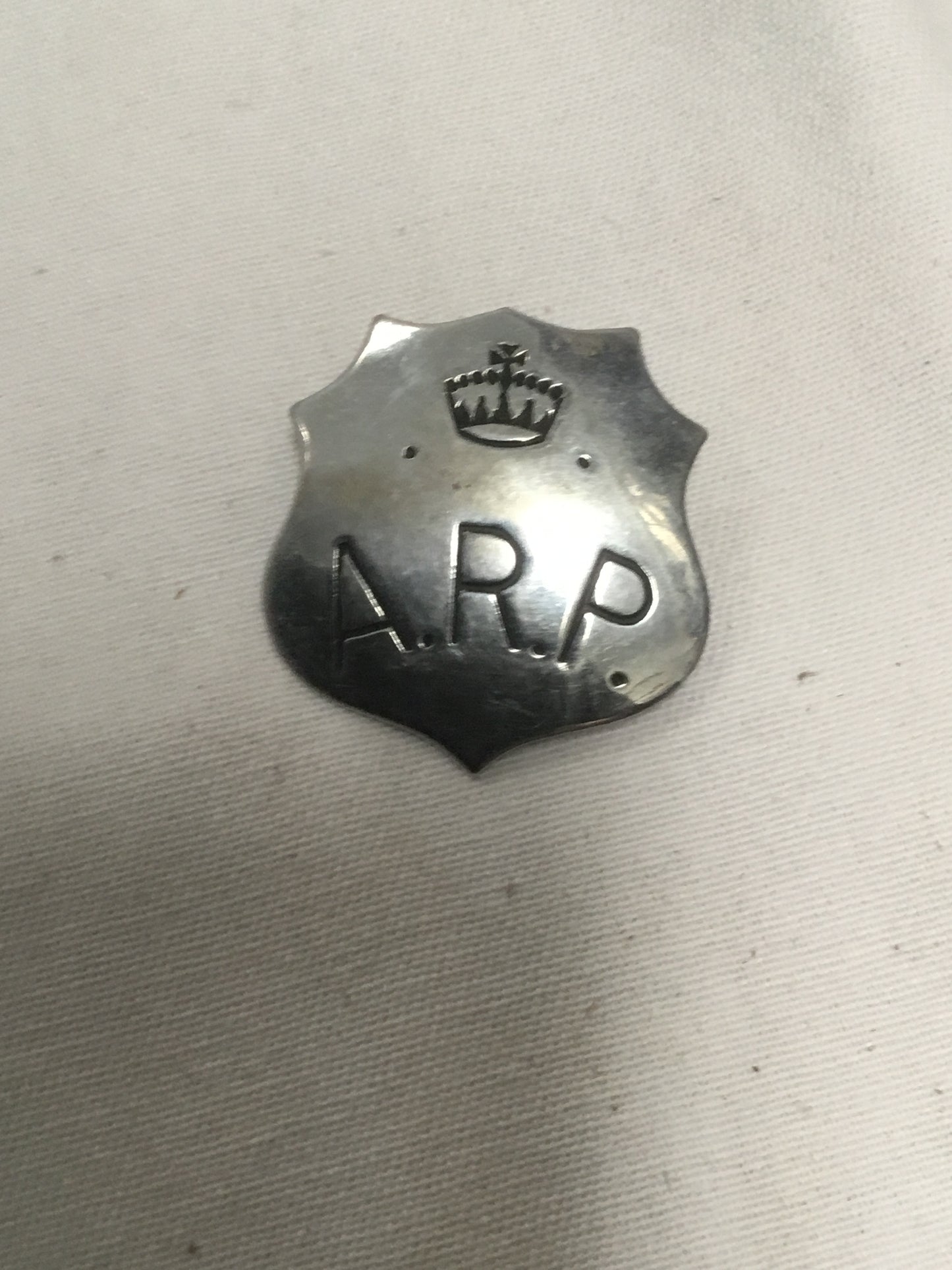 WW11 ARP Badge/ Shield  AIR RAID PATROL