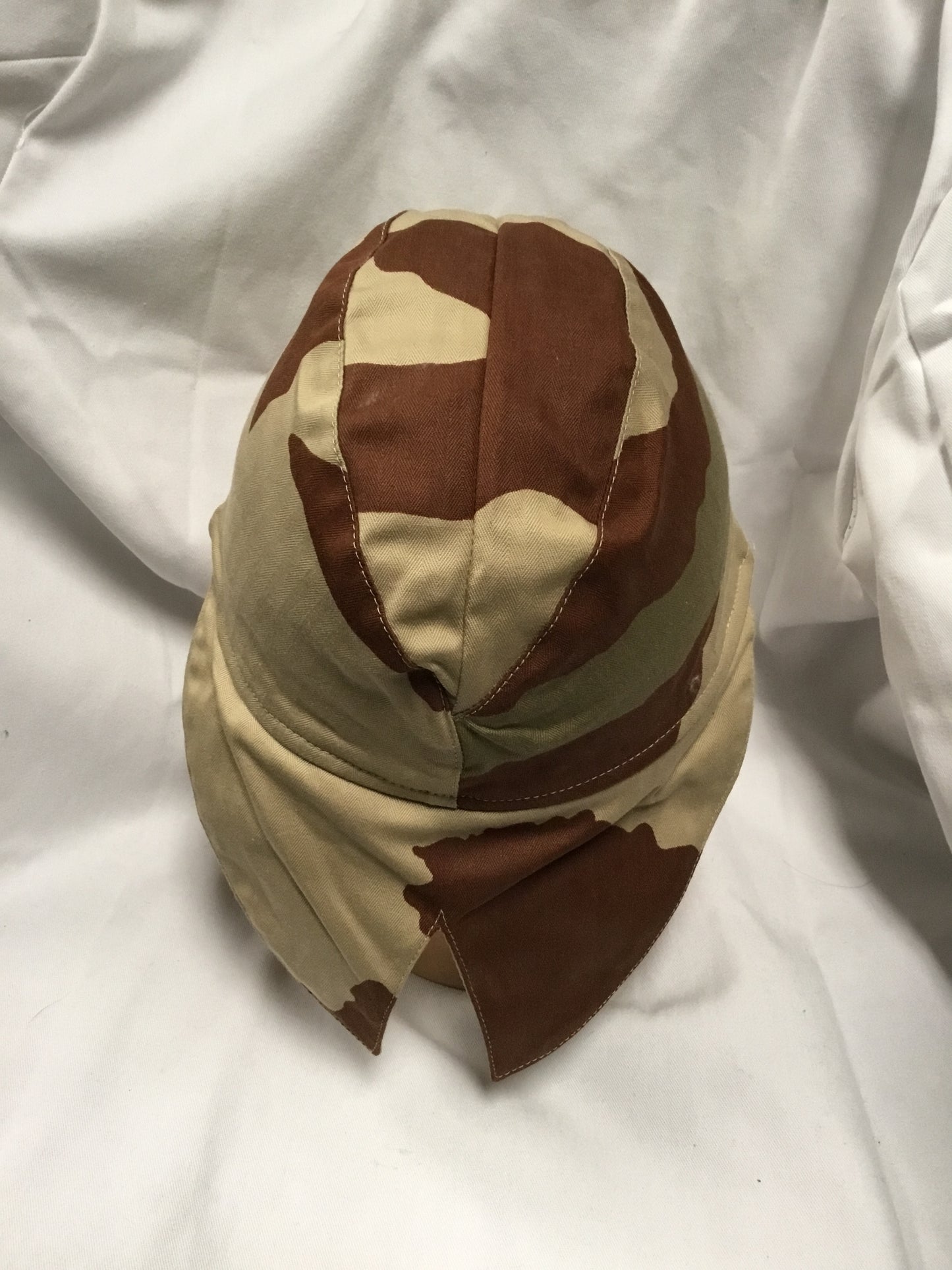 French military desert hat, with neck cover – Roy's Army Surplus