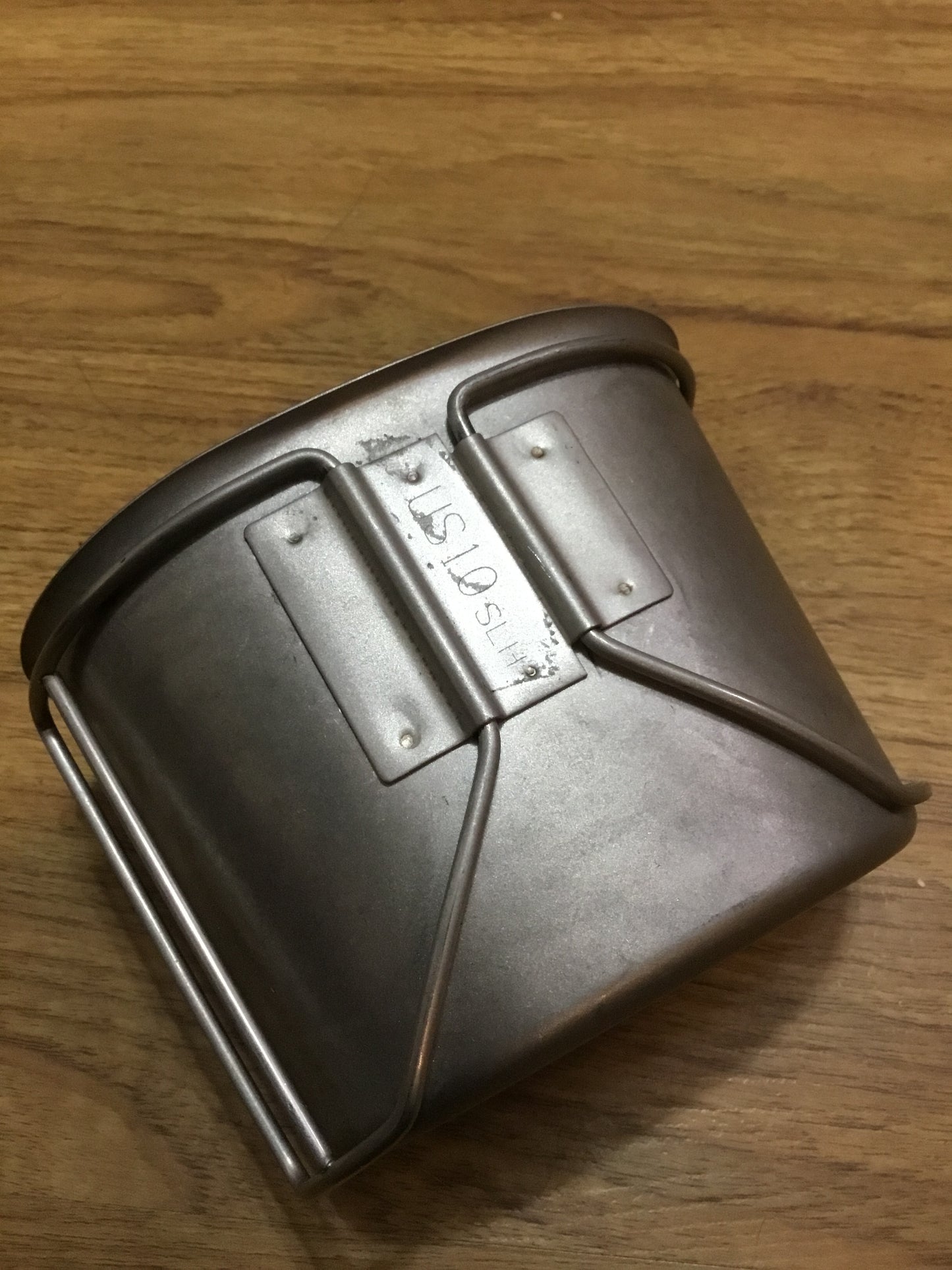 Military canteen cup , stainless