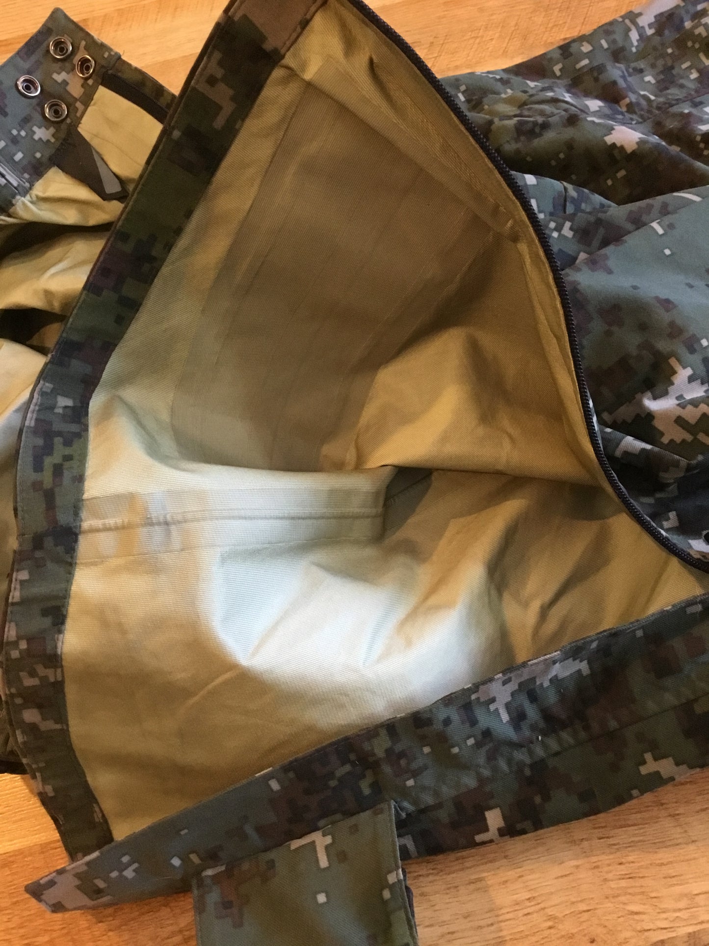 Military Digital Camouflage Rain Pants