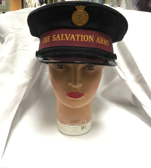 Vintage Salvation Army forge/ peak cap