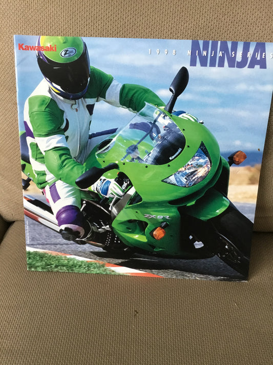 1998 Kawasaki Ninja Brochure