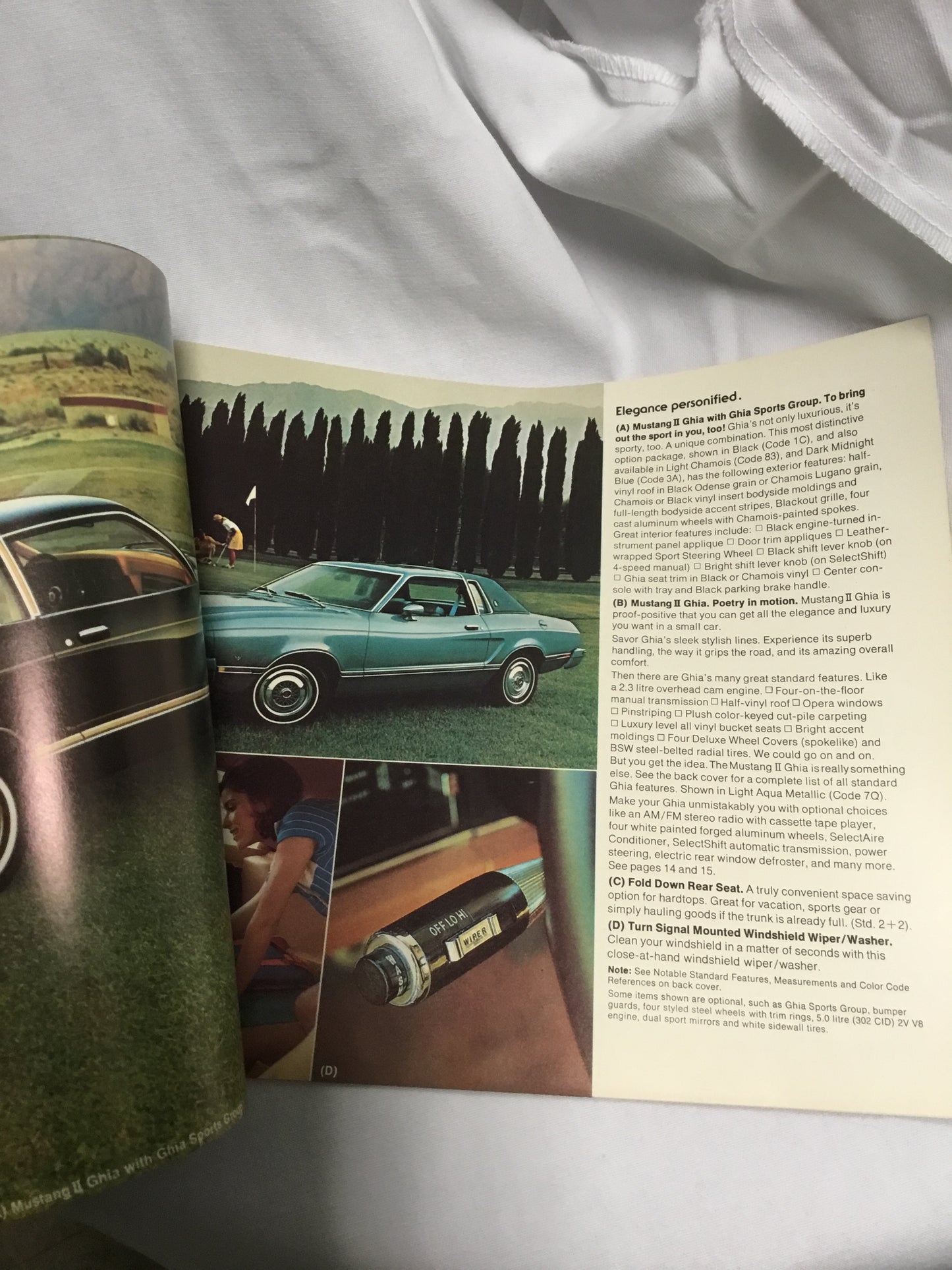 Original 1978 Ford Mustang II Sales Brochure!