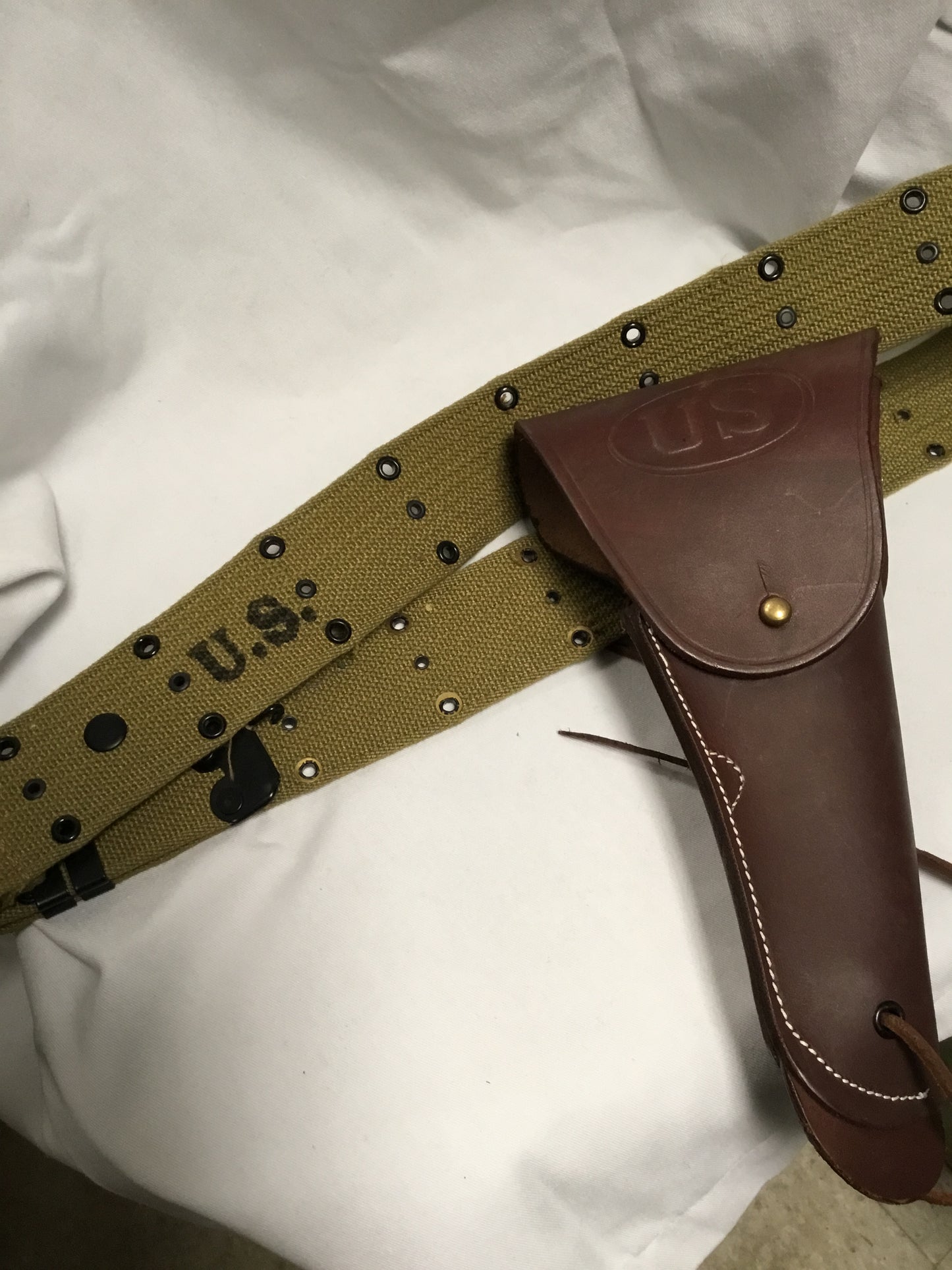 Reproduction 1911 45 Holster and Belt