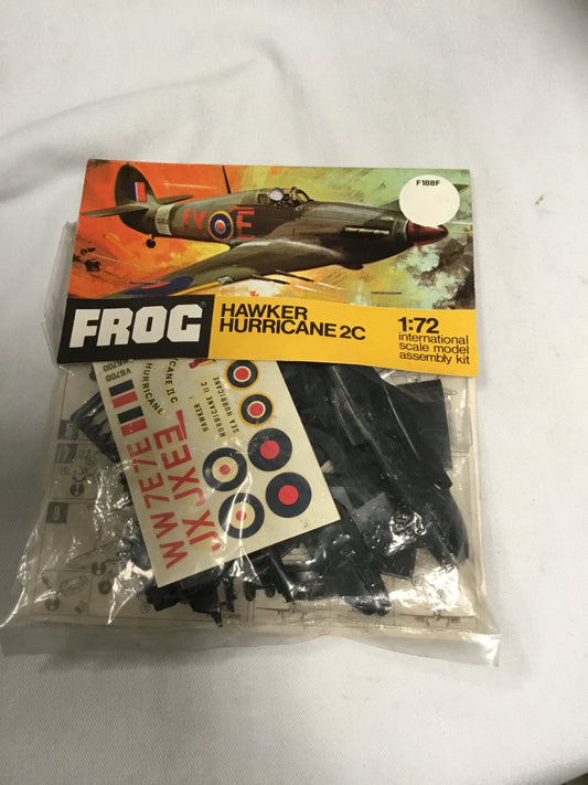 Frog HawkerHurricane 2C. 1:72 Scale model kit