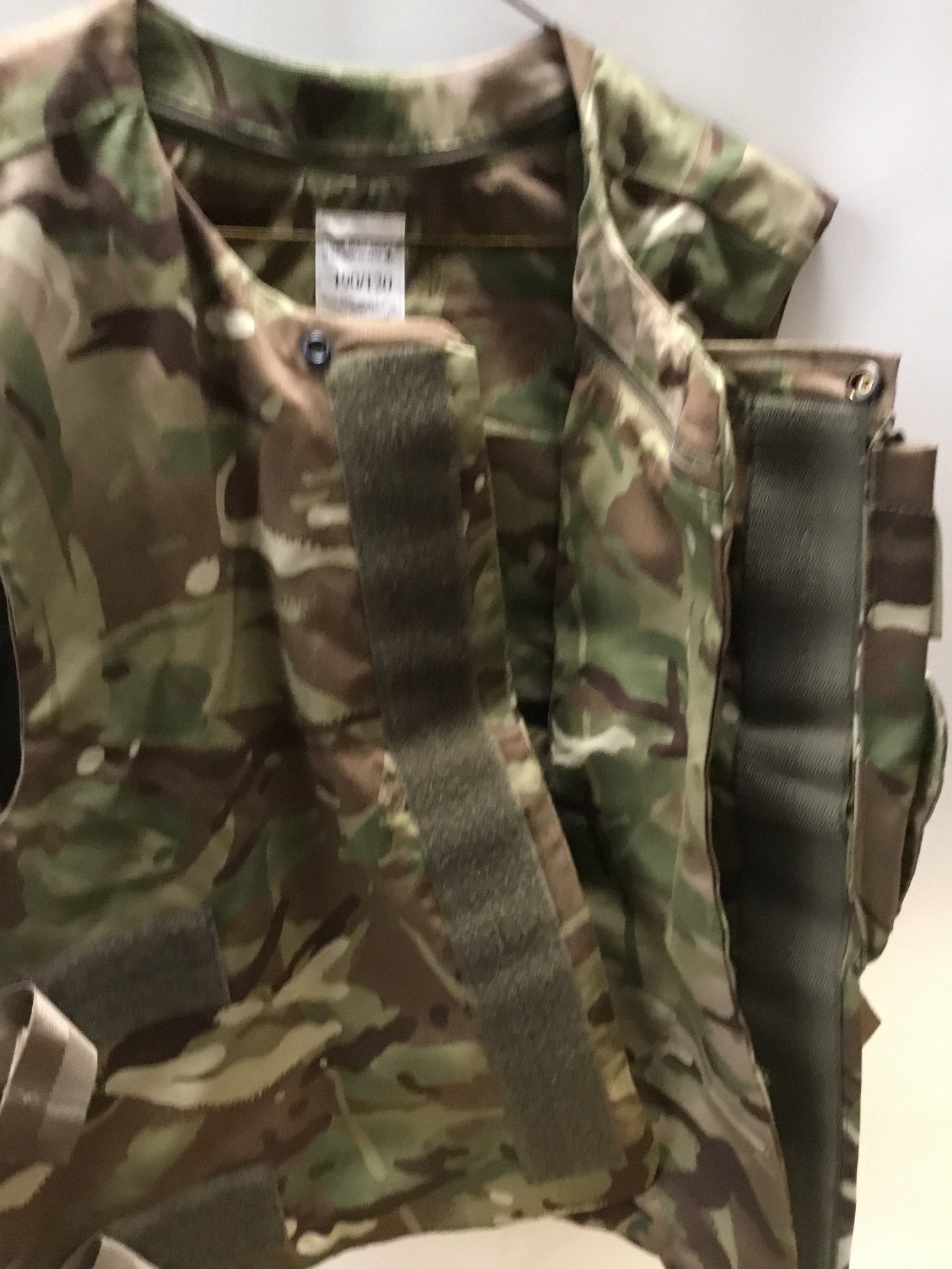 British Multi cam pattern vest cover