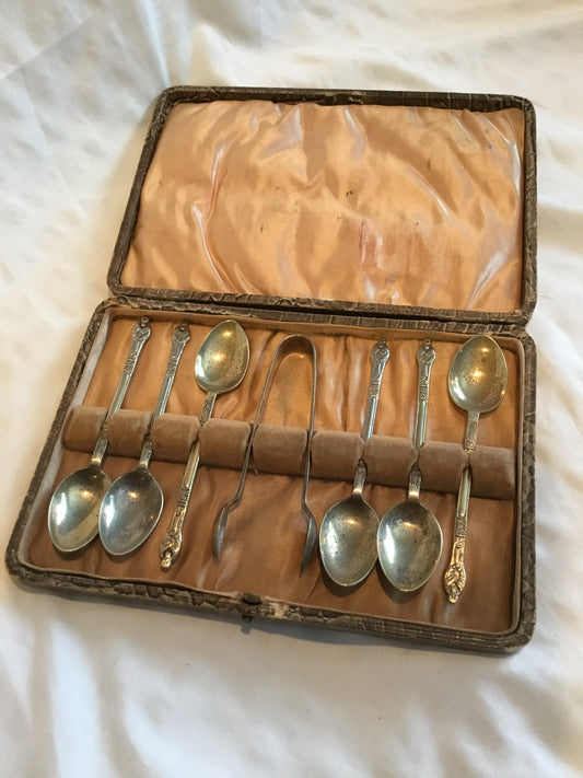 Set Vintage Spoons England