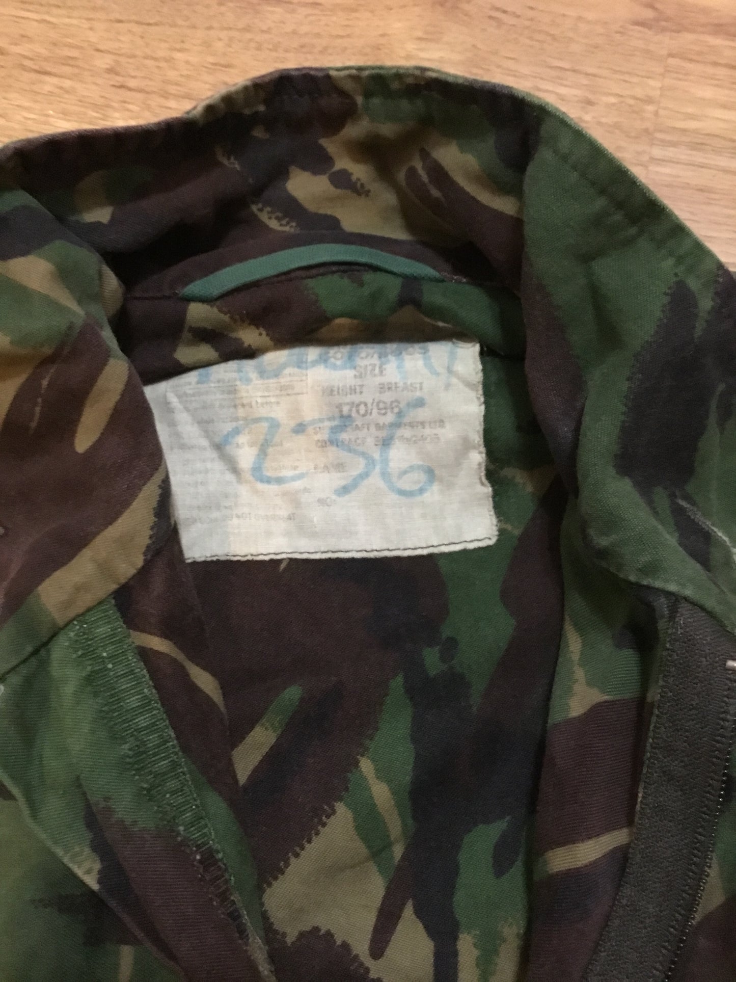 British army DPM jacket