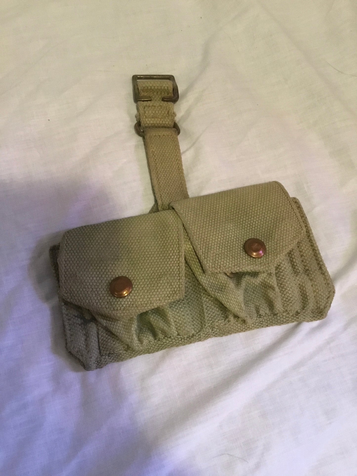 WW11 British Double Ammo pouch Dated 1940