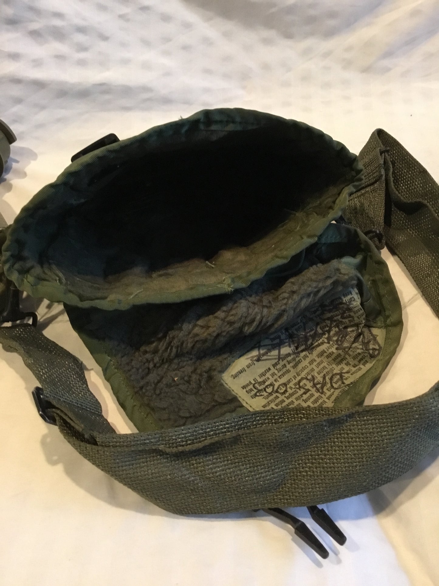 U.S.  Military 2 Quart Canteen and Holder