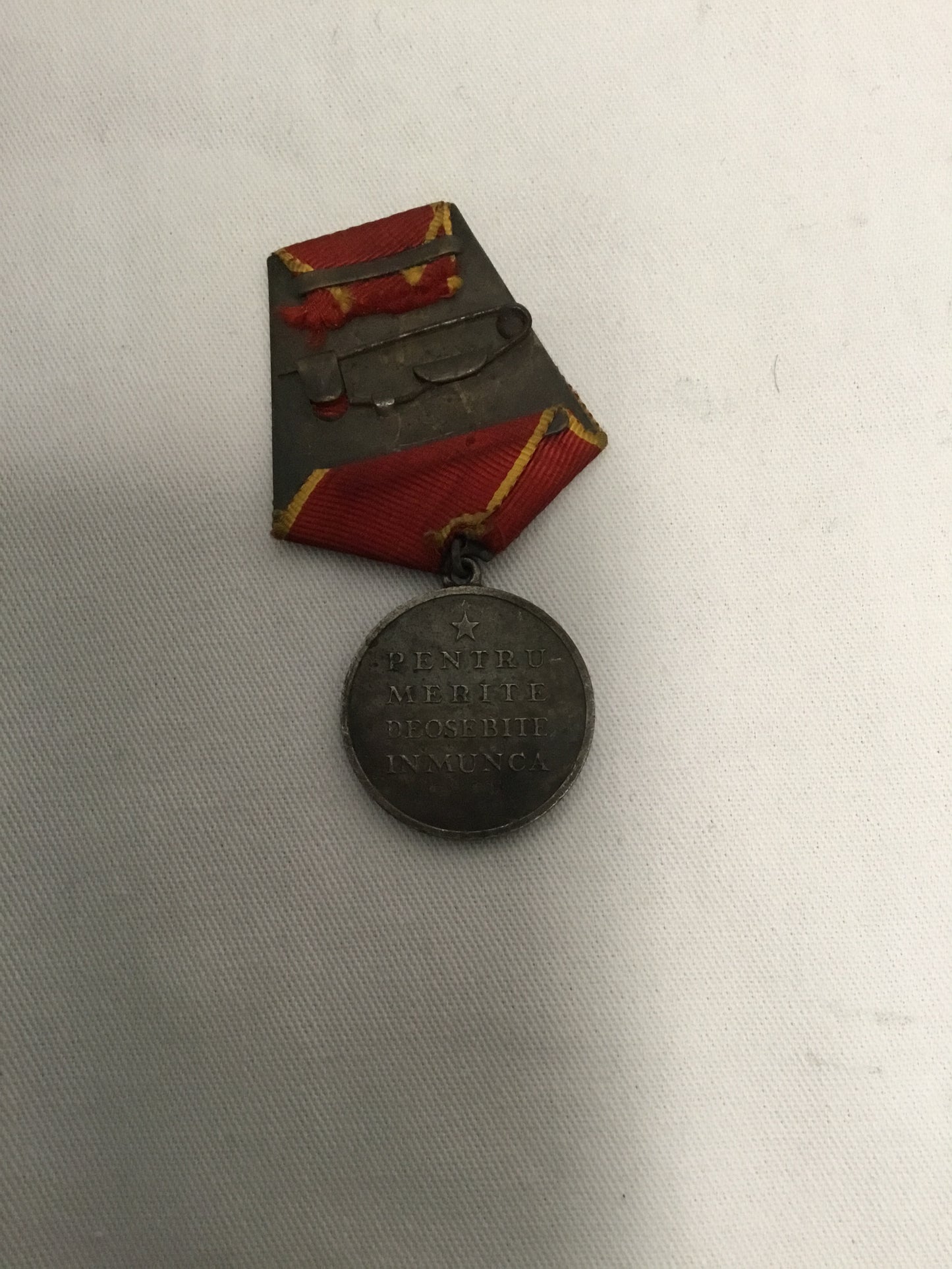 Romanian Communist RPR Labor Merit Medal