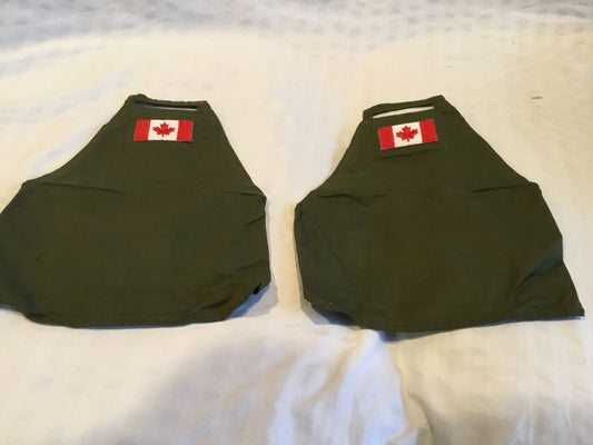 Pair of Canadian Brassards with Canada Flag