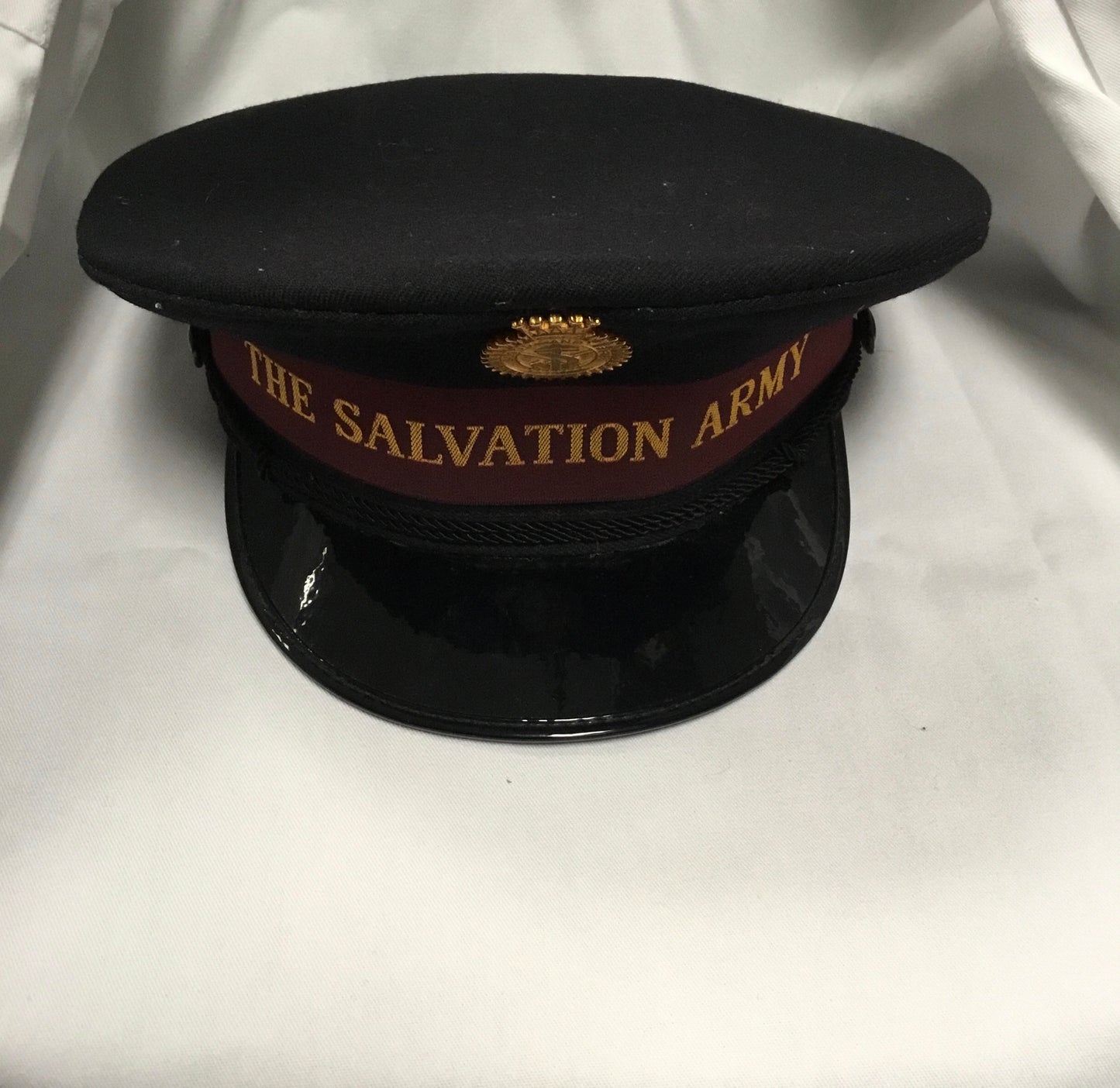 Vintage Salvation Army forge/ peak cap