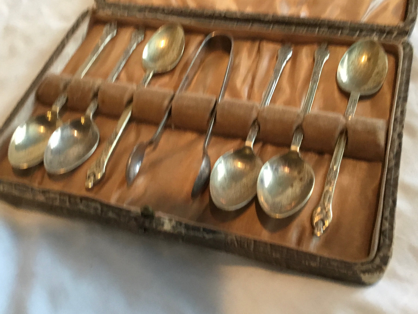 Set Vintage Spoons England