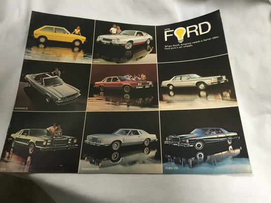 1978 Ford lineup sales brochure