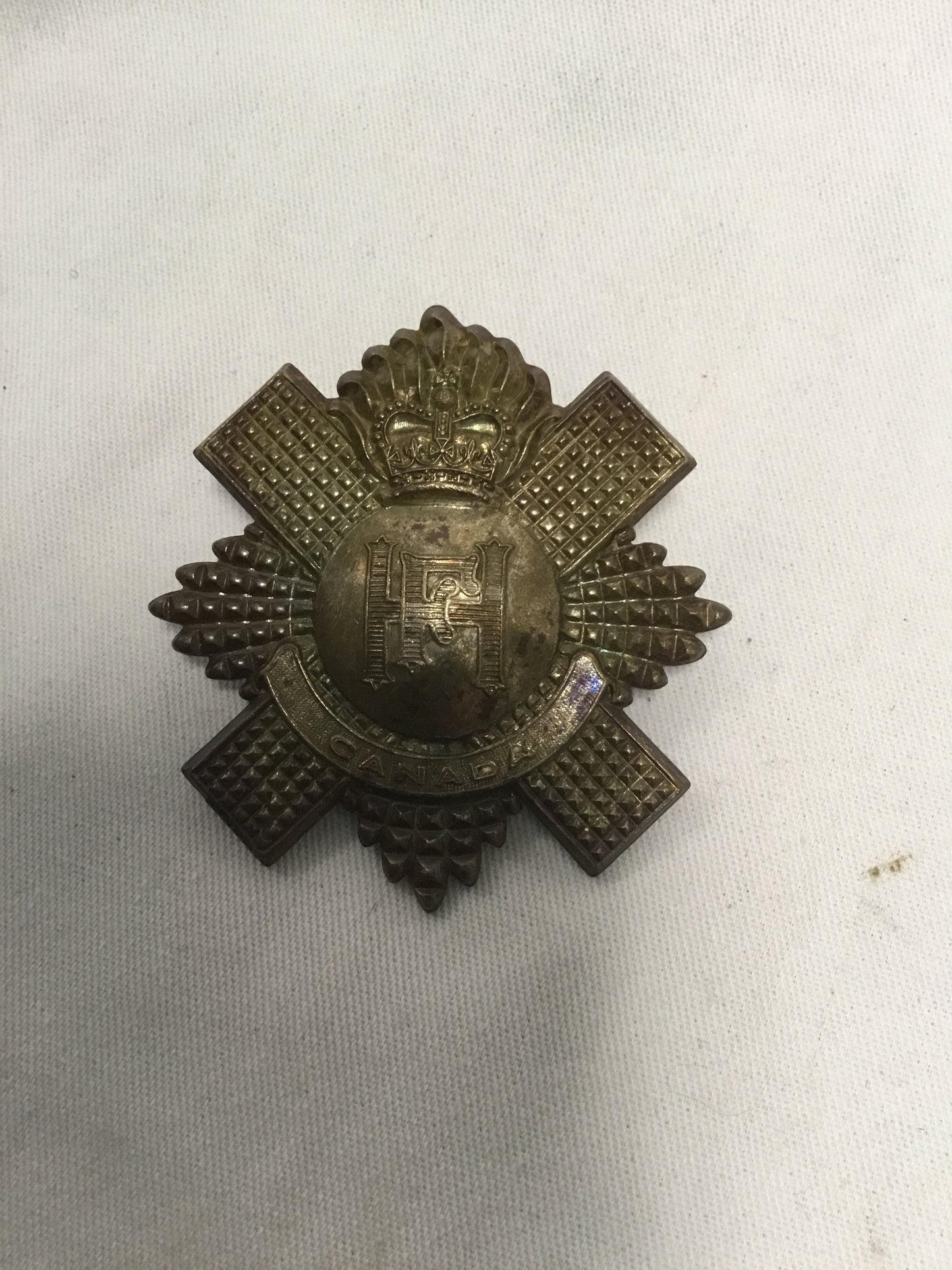 Canadian highland Fusiliers Hat Badge