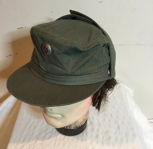 East German field cap with badge